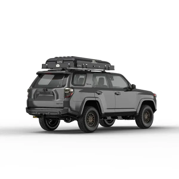 ALPHA HARDSHELL ROOFTOP TENT, ABS, 2-3 PERSON, BLACK, BY TUFF STUFF OVERLAND