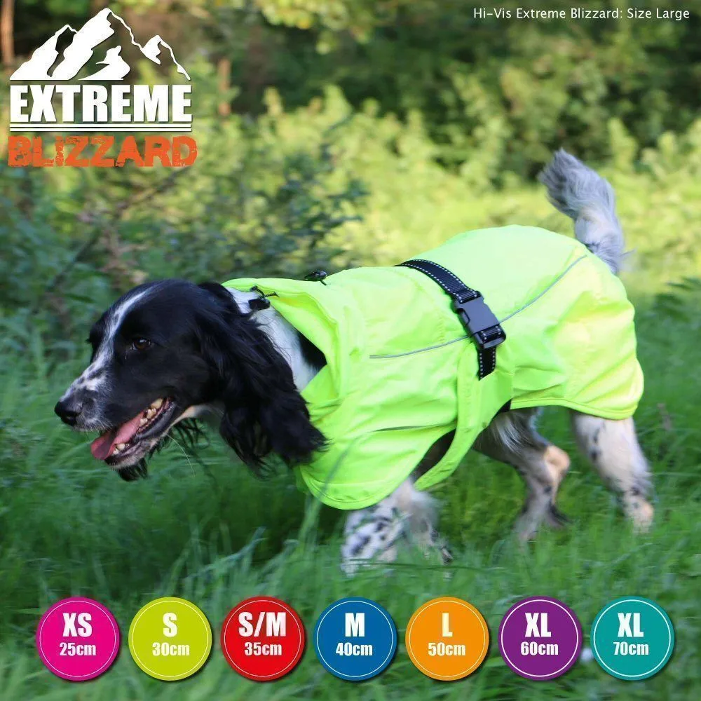 Ancol Extreme 60cm Hi-Vis Blizzard Dog Coat -  X-Large