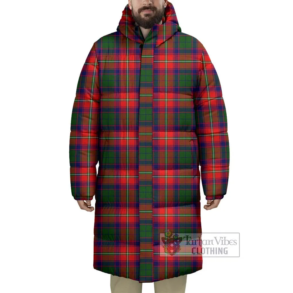 Belshes (Belsches) Tartan Long Down Jacket