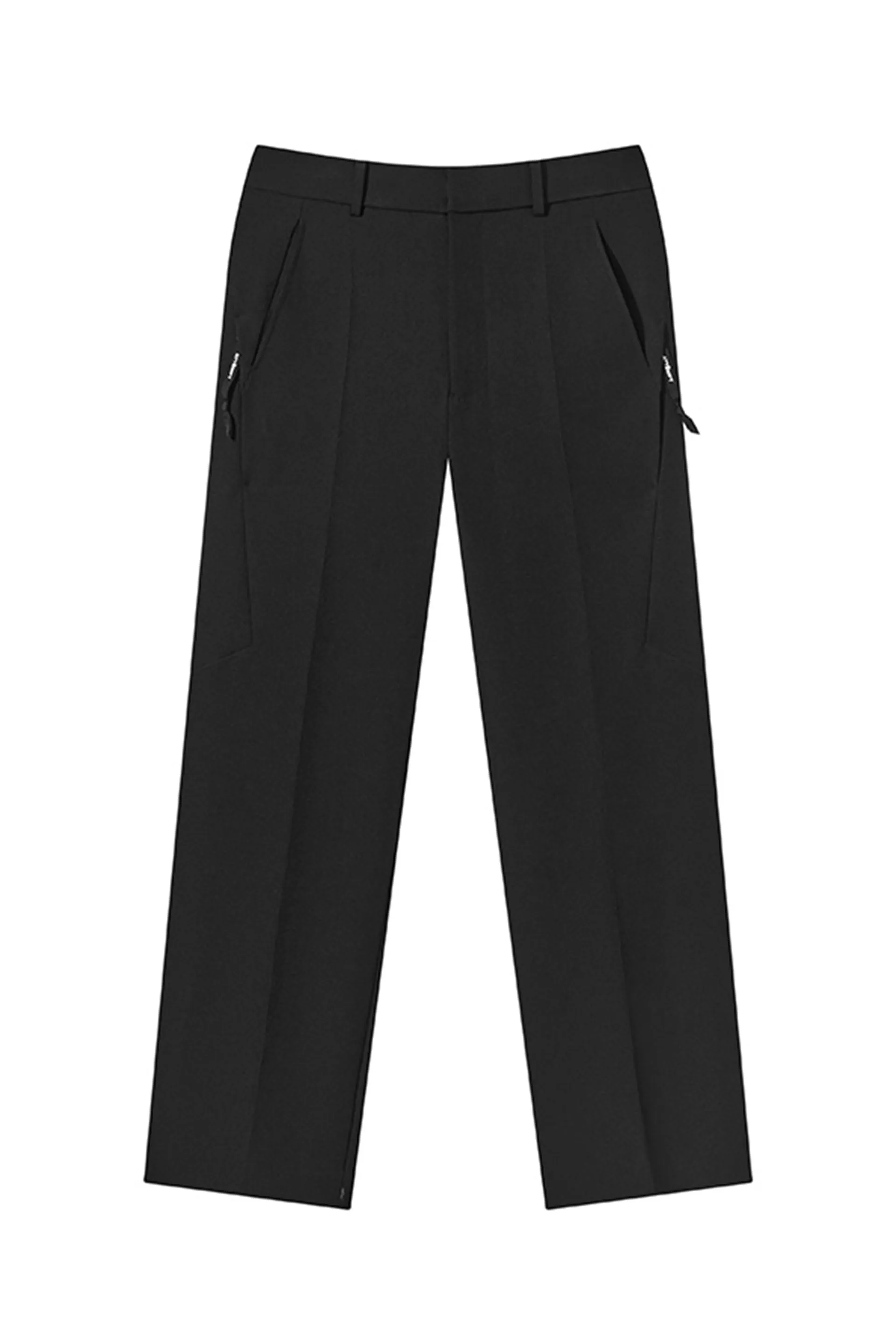 Black Multiple Pocket Trousers