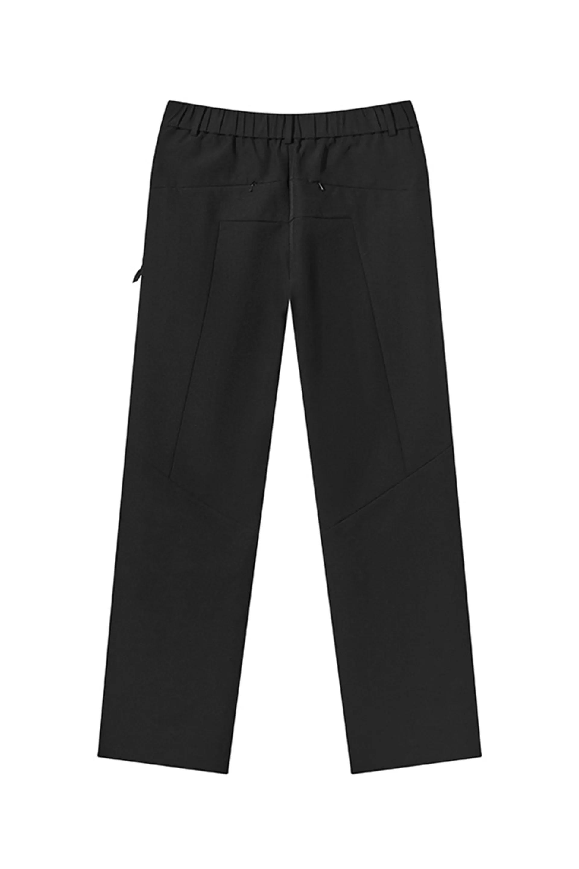 Black Multiple Pocket Trousers