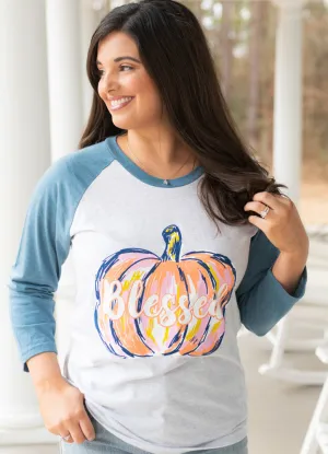 Blessed Pumpkin Shirt by Jane Marie