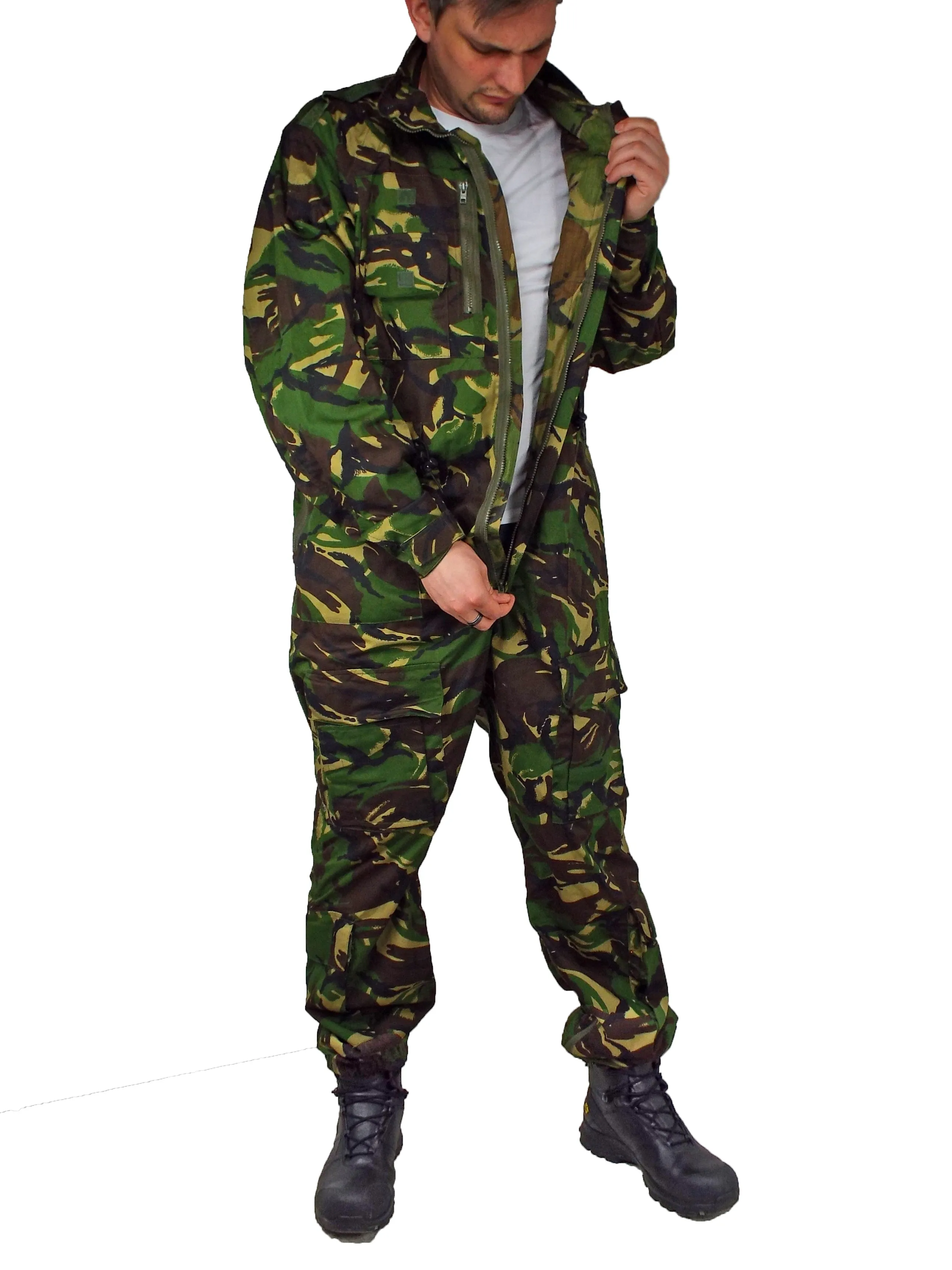 British - Woodland DPM Camo - Armoured Fighting Vehicle Suits (AFV)/ Tank Suit