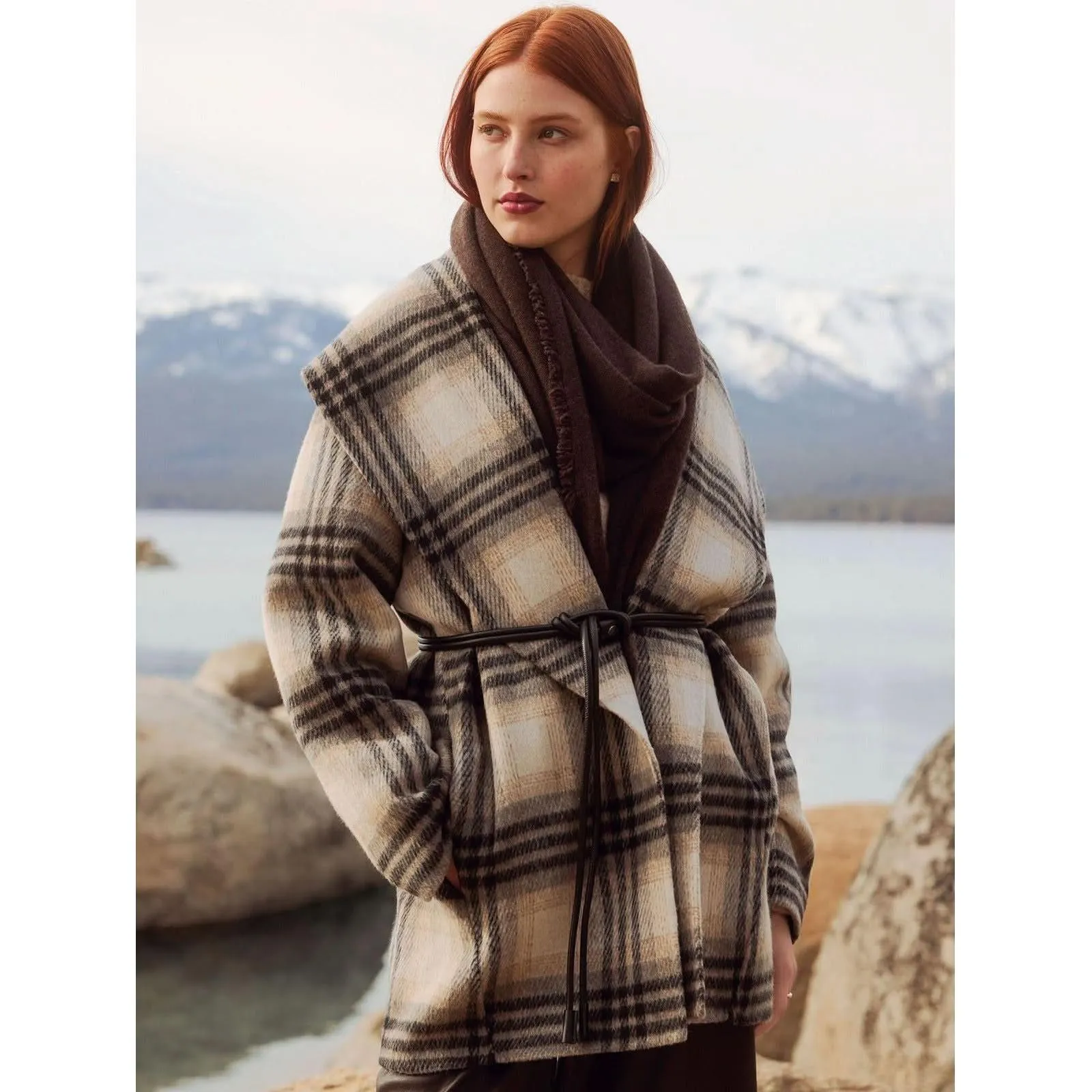 Brochu Walker The Finley Plaid Coat