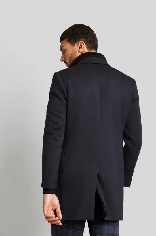 Bugatti - Gaberdine Coat, Navy