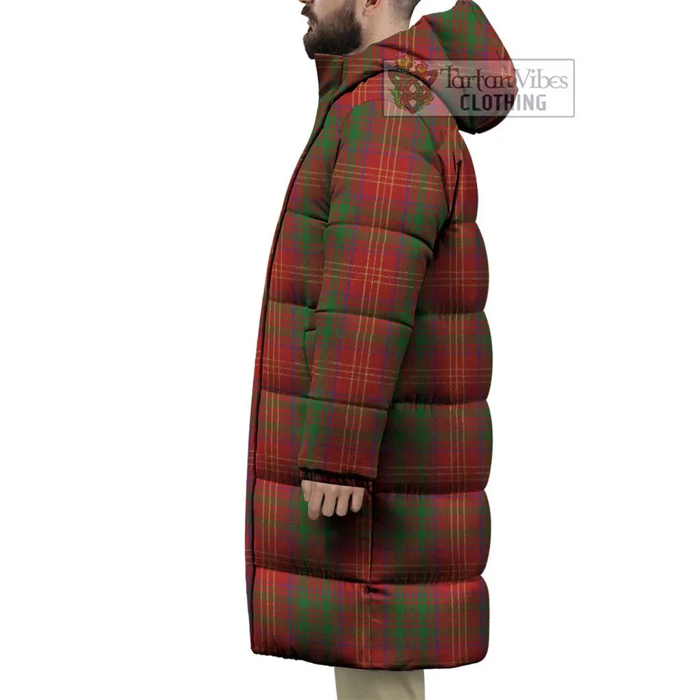 Burns Tartan Long Down Jacket