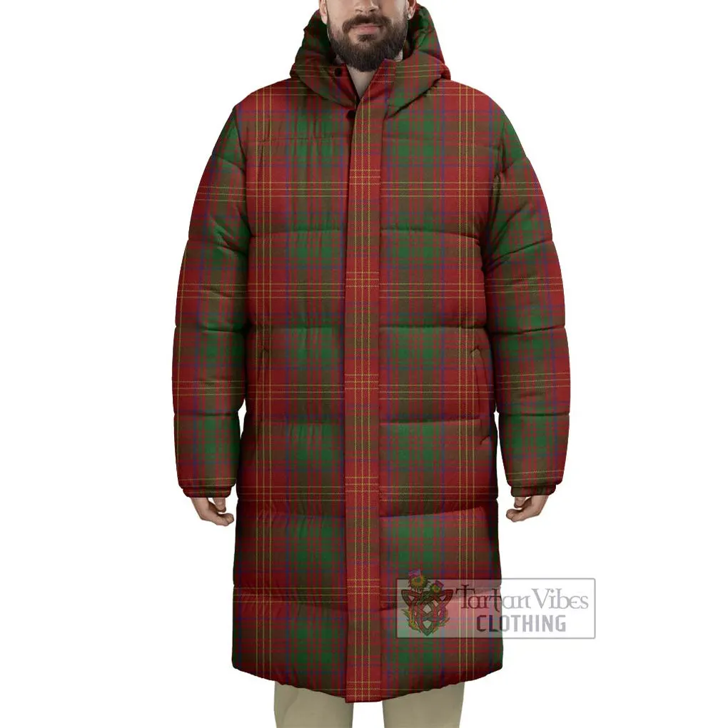 Burns Tartan Long Down Jacket