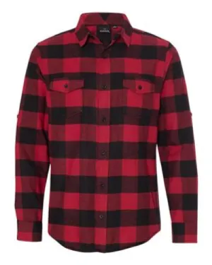 Burnside Yarn Dyed Long Sleeve Flannel Shirt