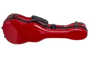 Crossrock CRF2020TURD Fiberglass Tenor Ukulele Case - Red