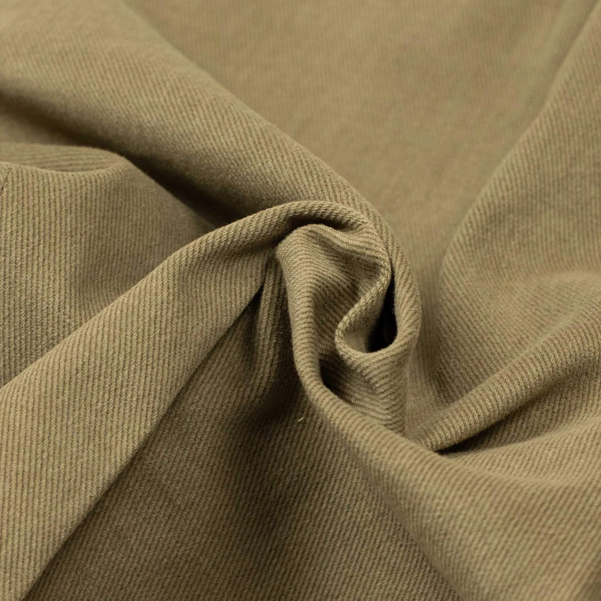 Easy pants in tan heavy cotton twill