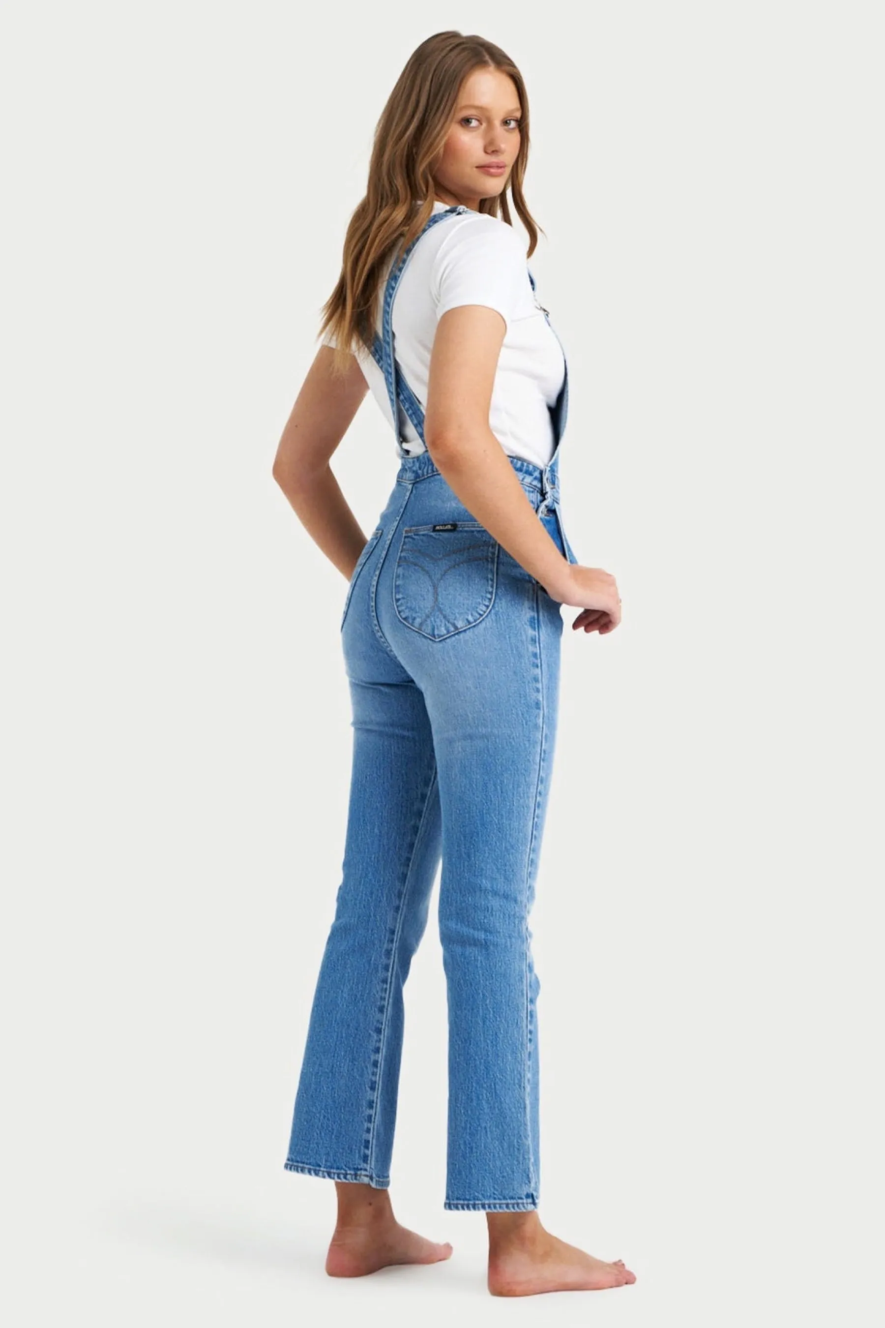 Eco Salty Blue Dusters Crop Bootcut Overall