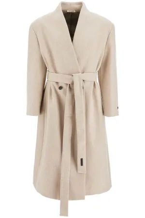 Fear Of God maxi coat without lapels