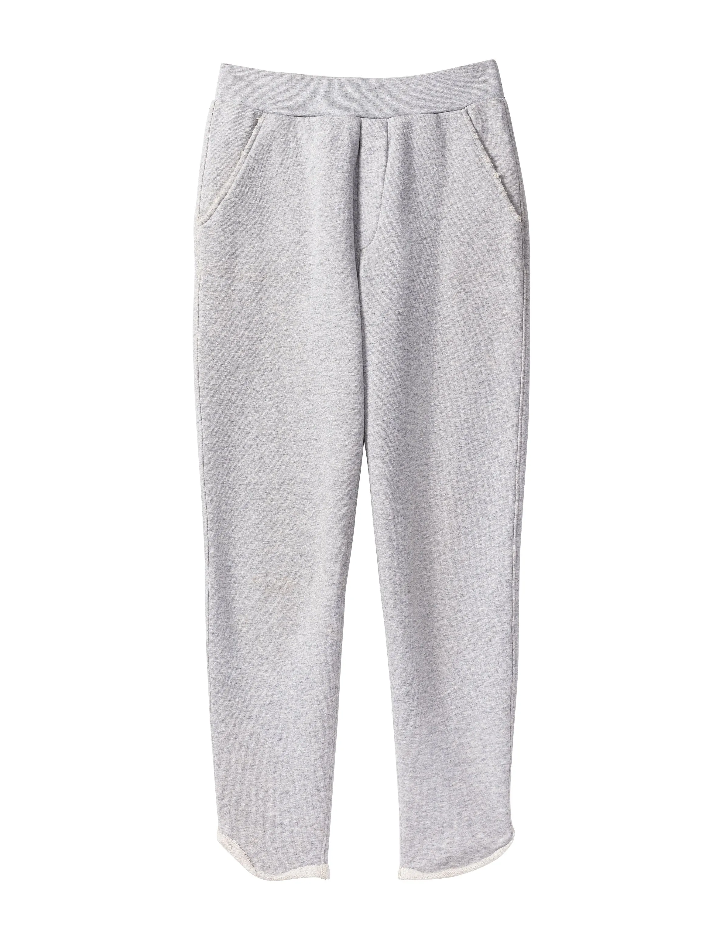 Frank & Eileen - Tulip Ankle Sweatpant in Gray Melange