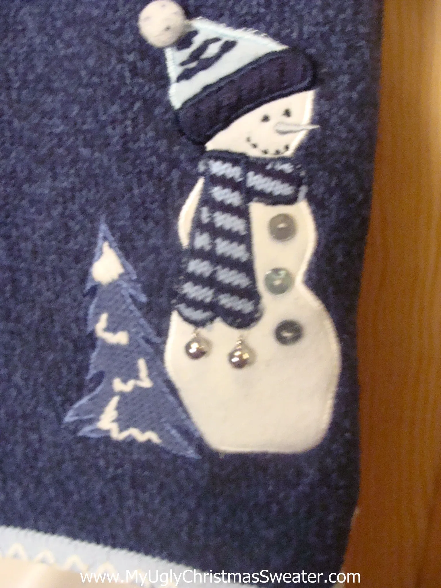 Funny Christmas Sweater Vest Winter Wonderland Snowman