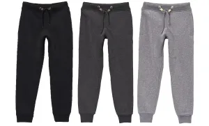 GBH Boy's Slim-Fit Fleece Jogger Sweatpants (S-XL)(3-Pack)