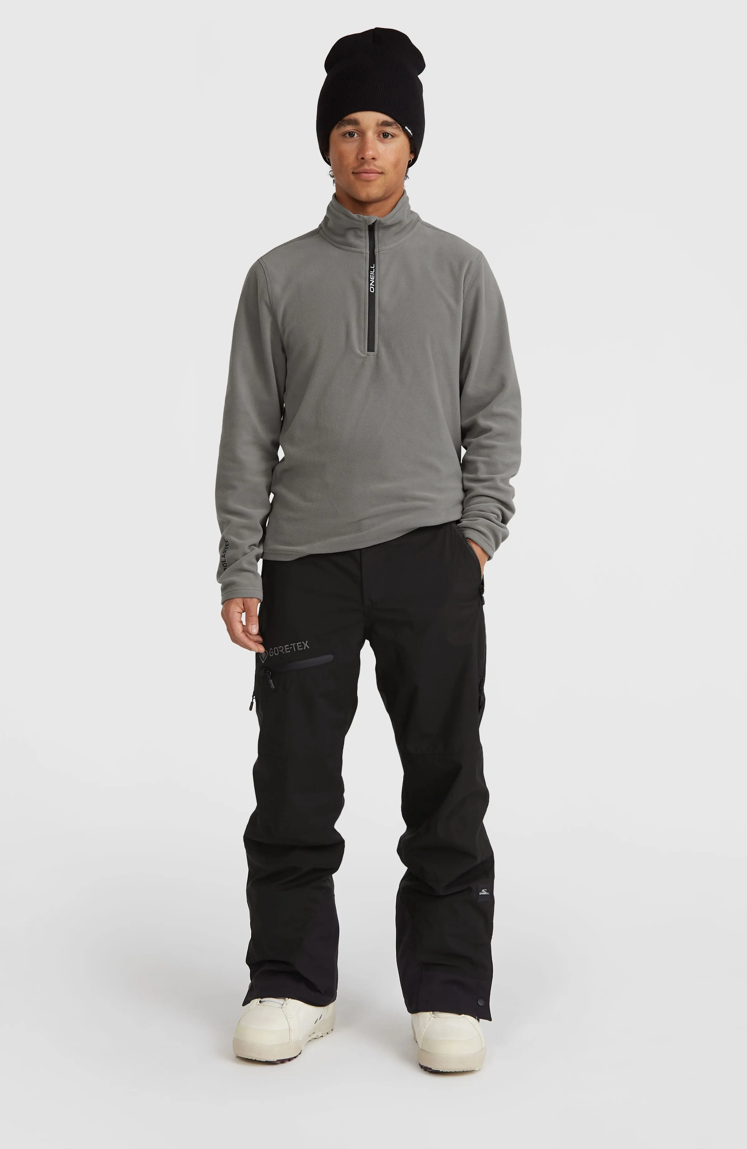 Jack's Polartec® 100 Half-Zip Fleece | Flint Stone