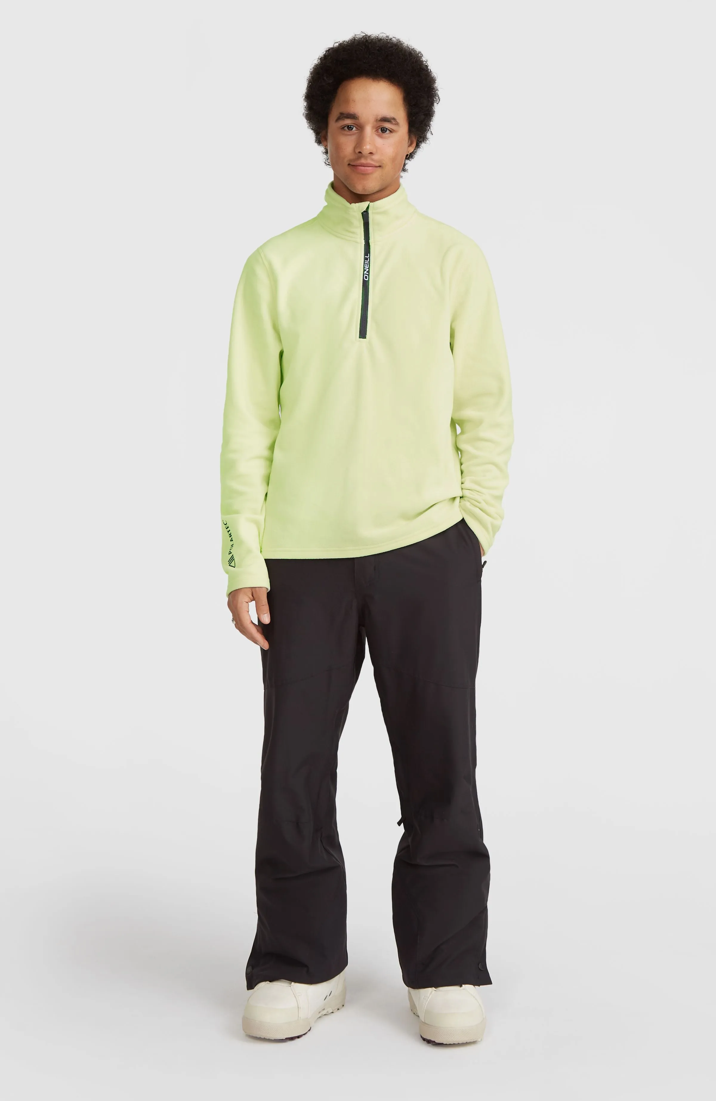 Jack's Polartec® 100 Half-Zip Fleece | Lime Wash