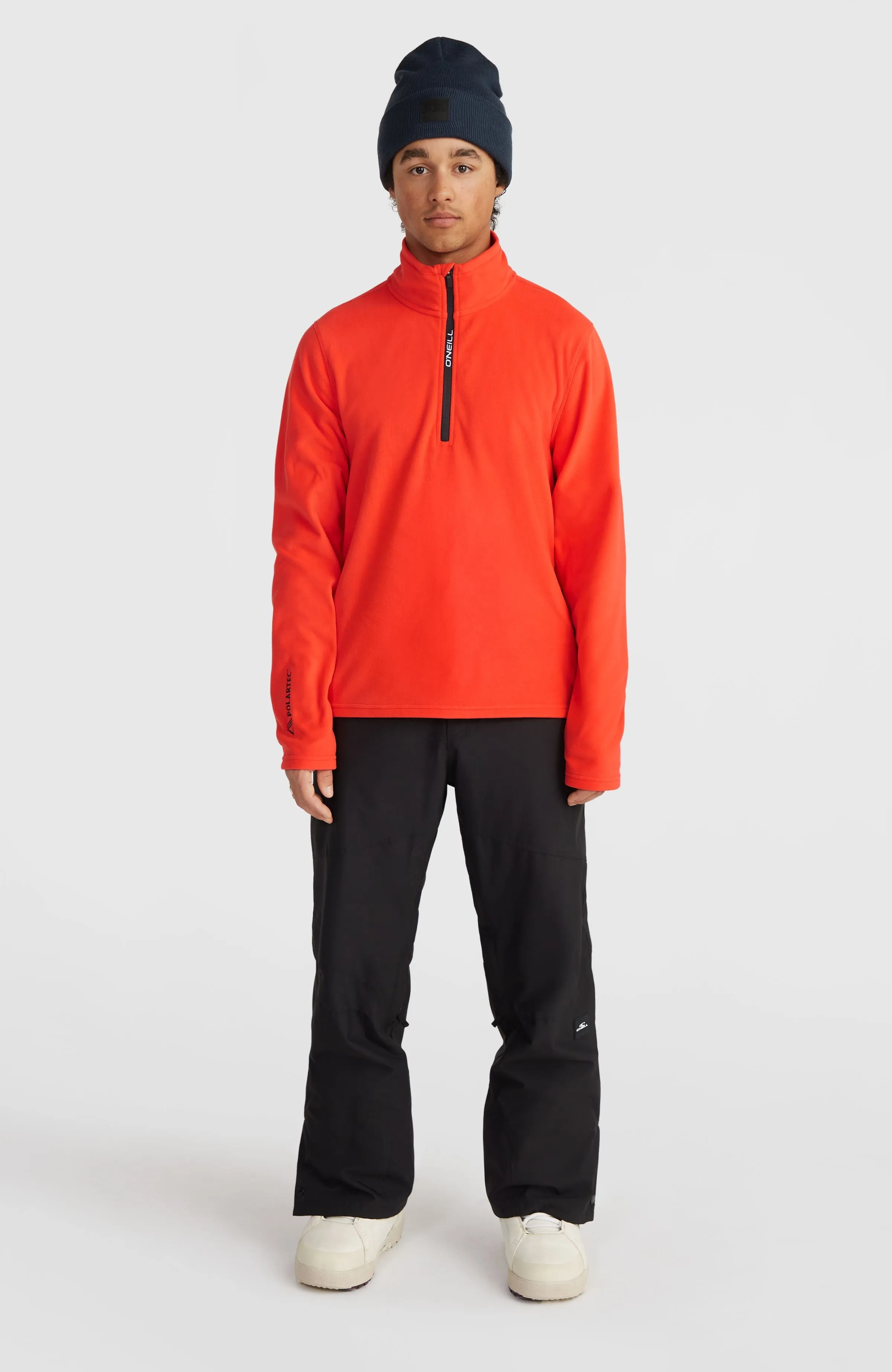 Jack's Polartec® 100 Half-Zip Fleece | Paprika Flame