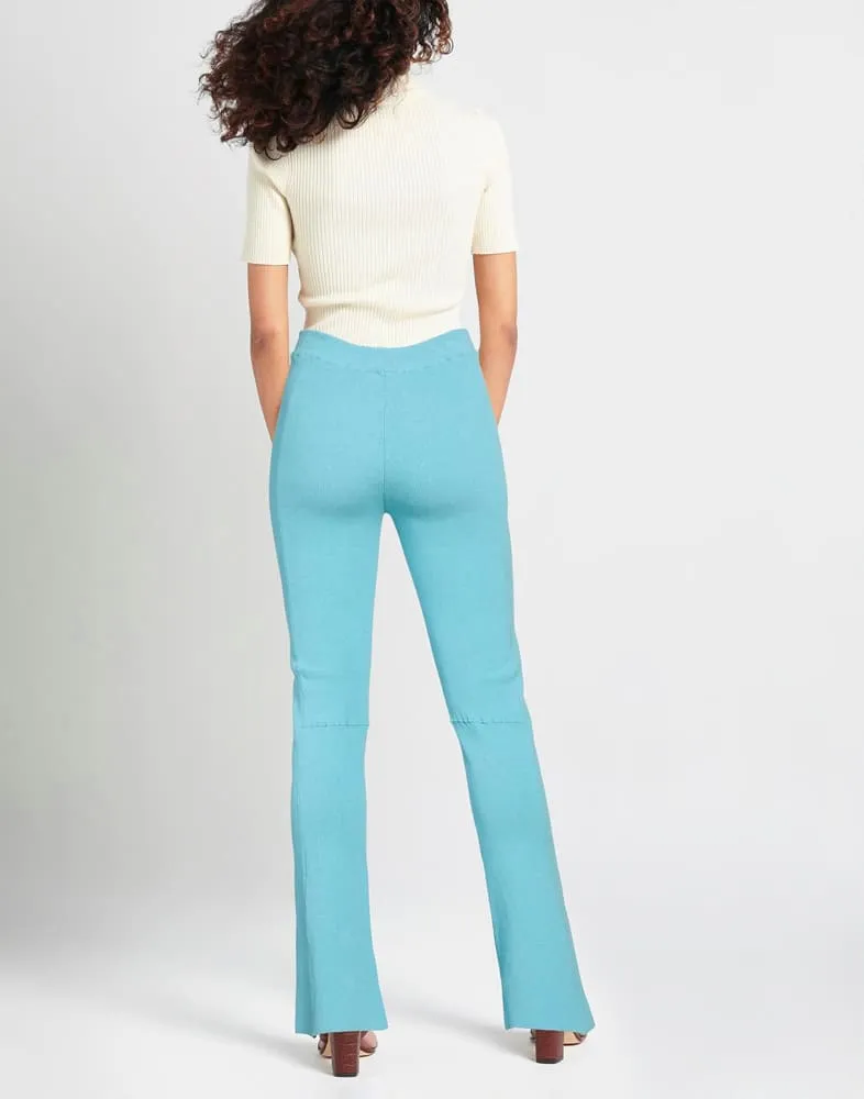 Jacquemus Casual trousers, turquoise