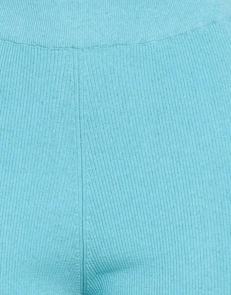 Jacquemus Casual trousers, turquoise