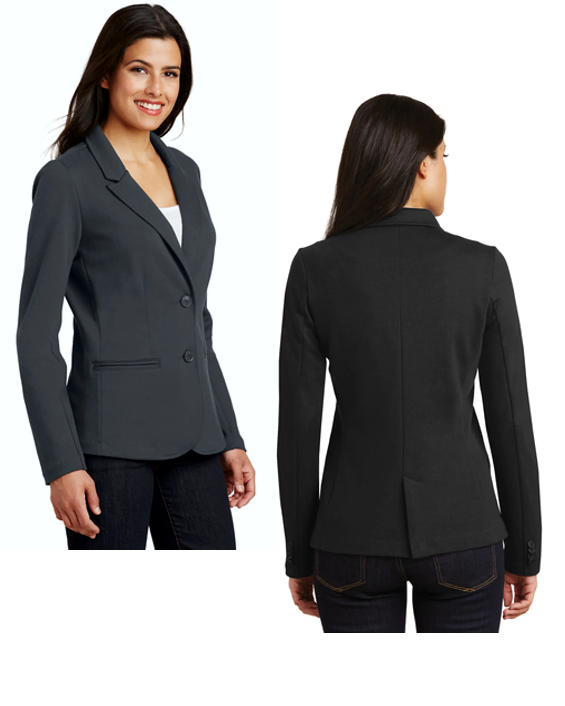 Ladies Knit Blazer