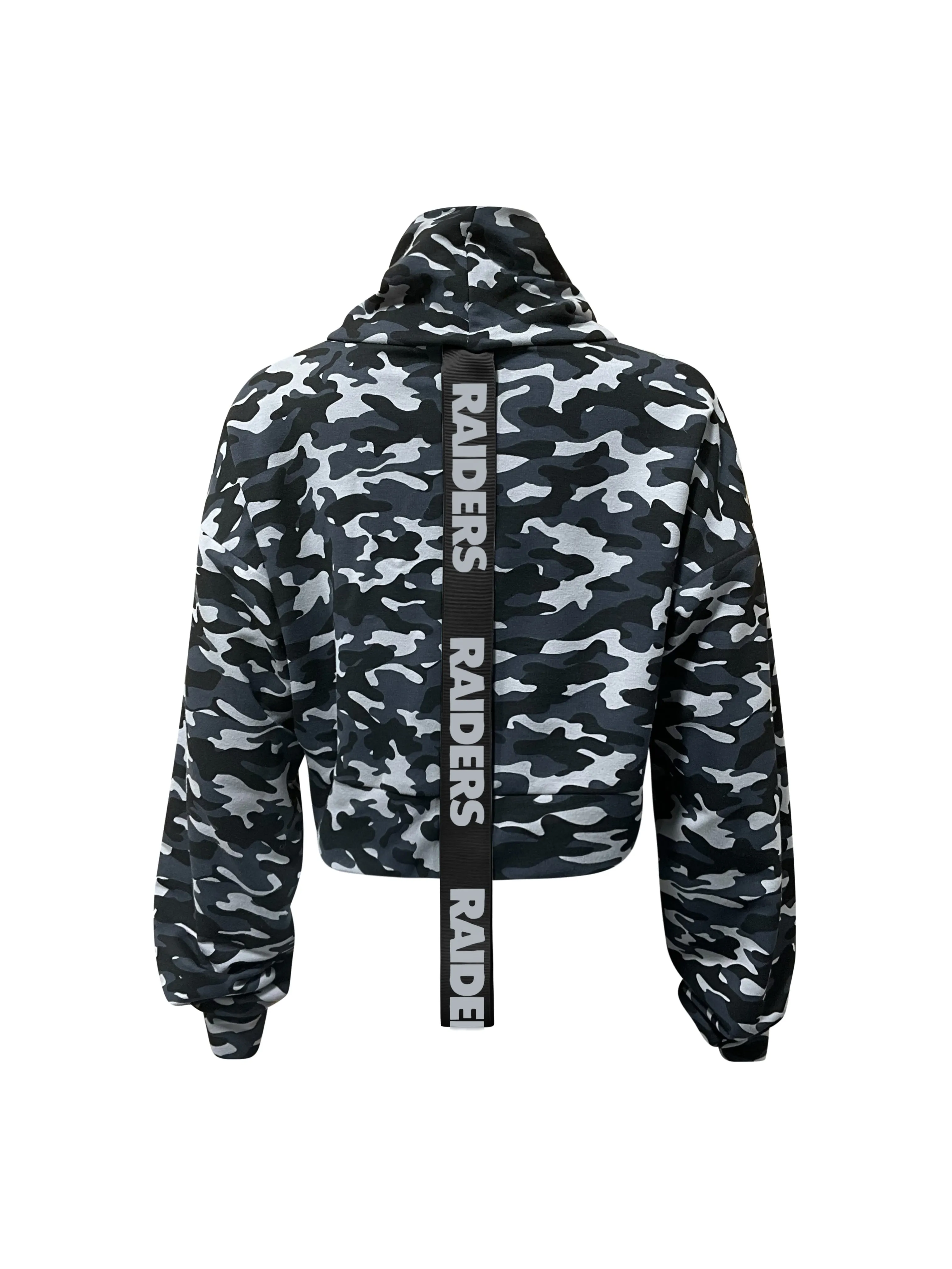 Las Vegas Raiders Crop Camo Sweatshirt