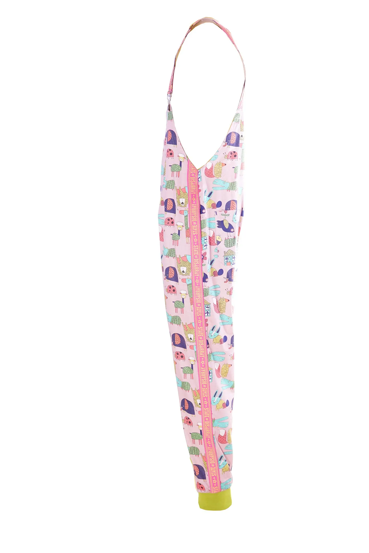 LAST PAIR! Size (XL) Smug Animal Adventure - Disarray Dungareezies