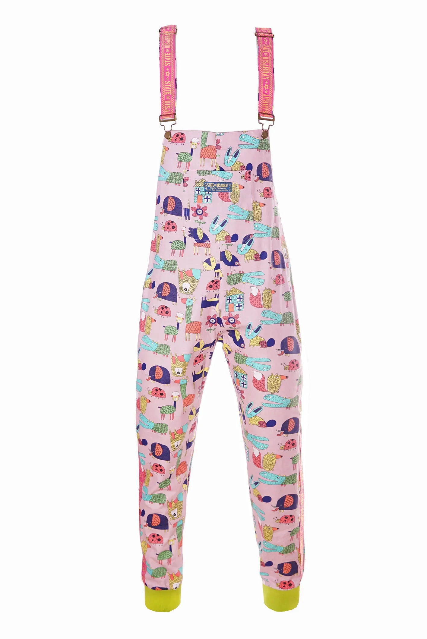 LAST PAIR! Size (XL) Smug Animal Adventure - Disarray Dungareezies