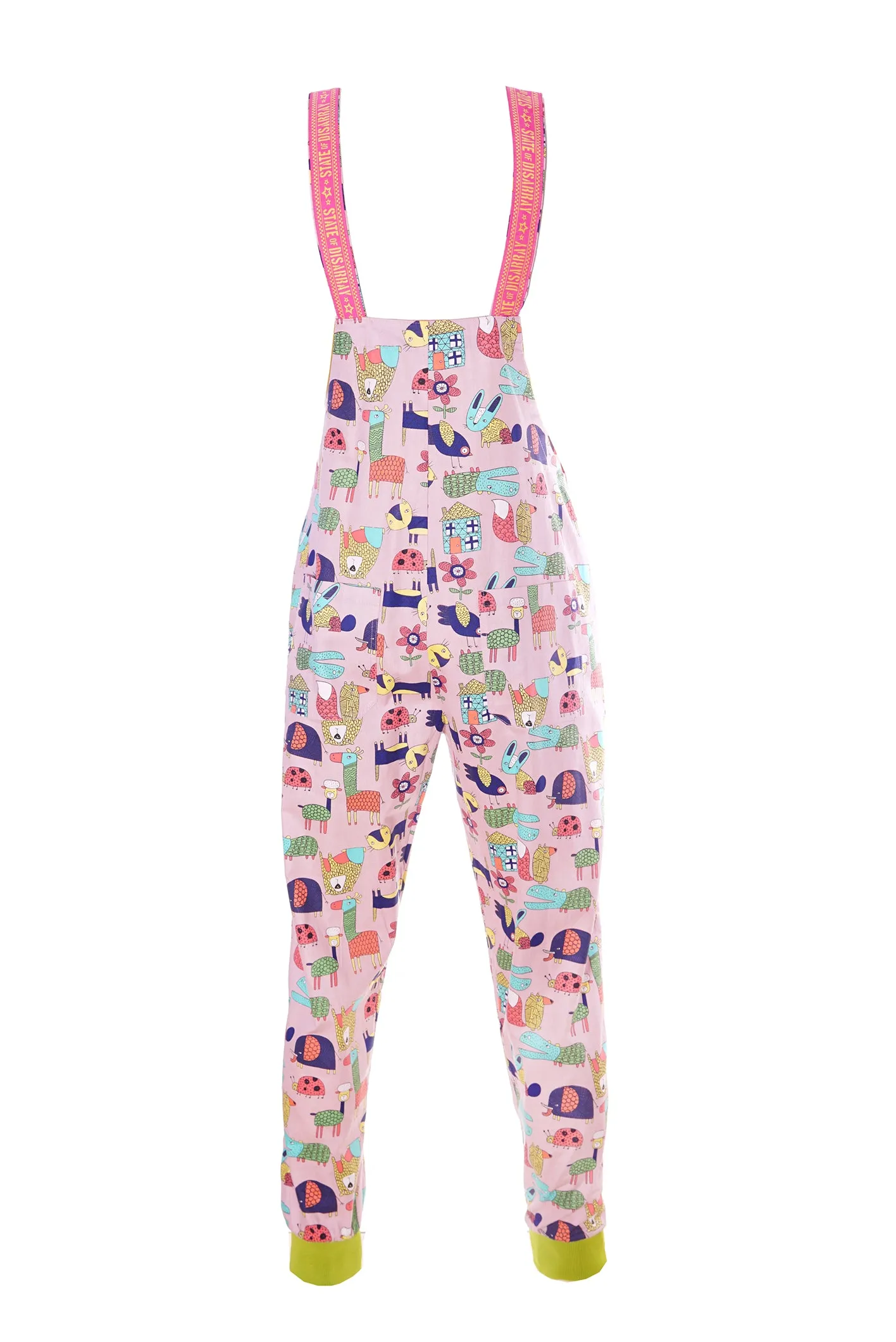 LAST PAIR! Size (XL) Smug Animal Adventure - Disarray Dungareezies