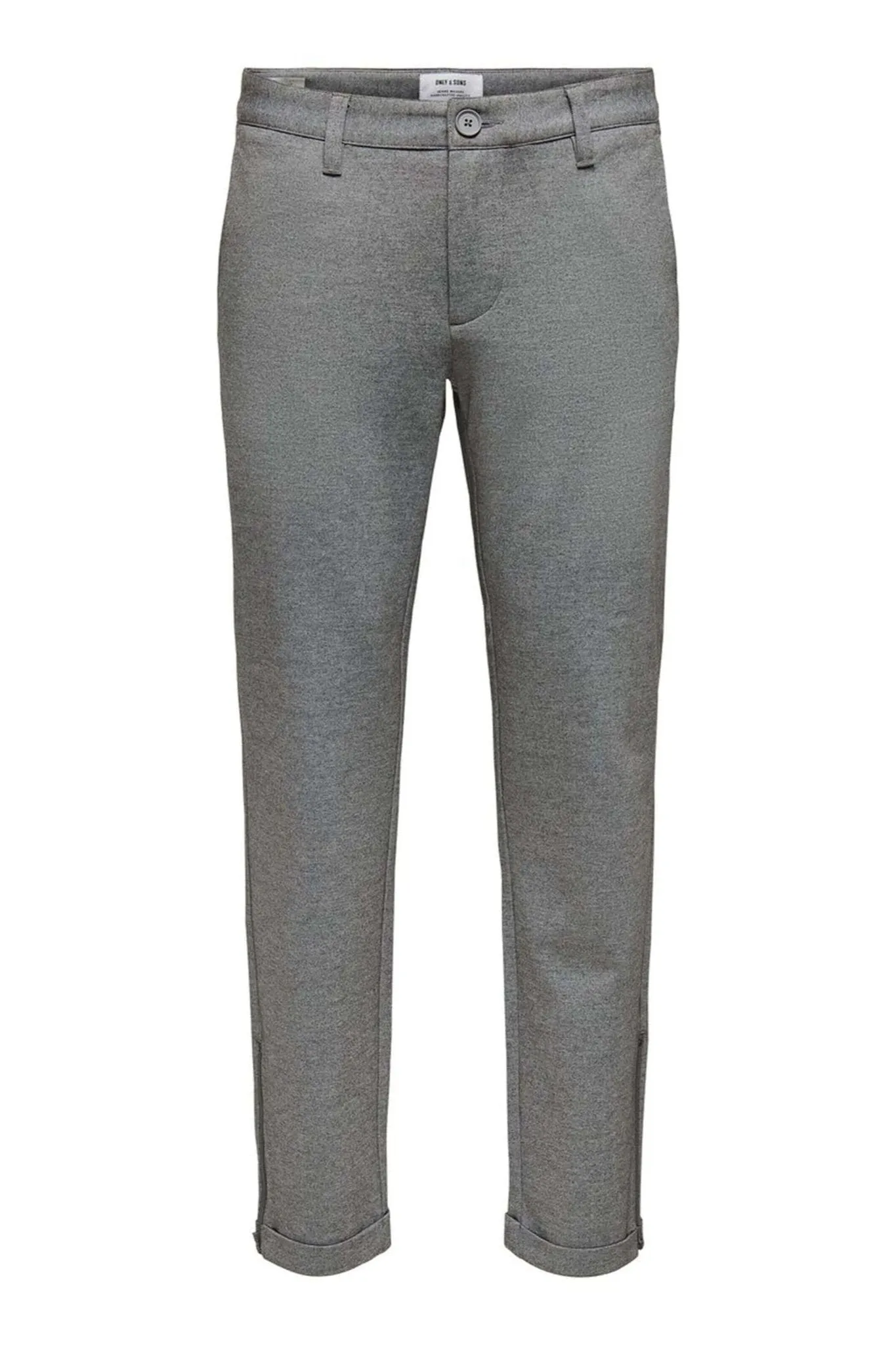 Mark Trousers Side zip - Light Grey