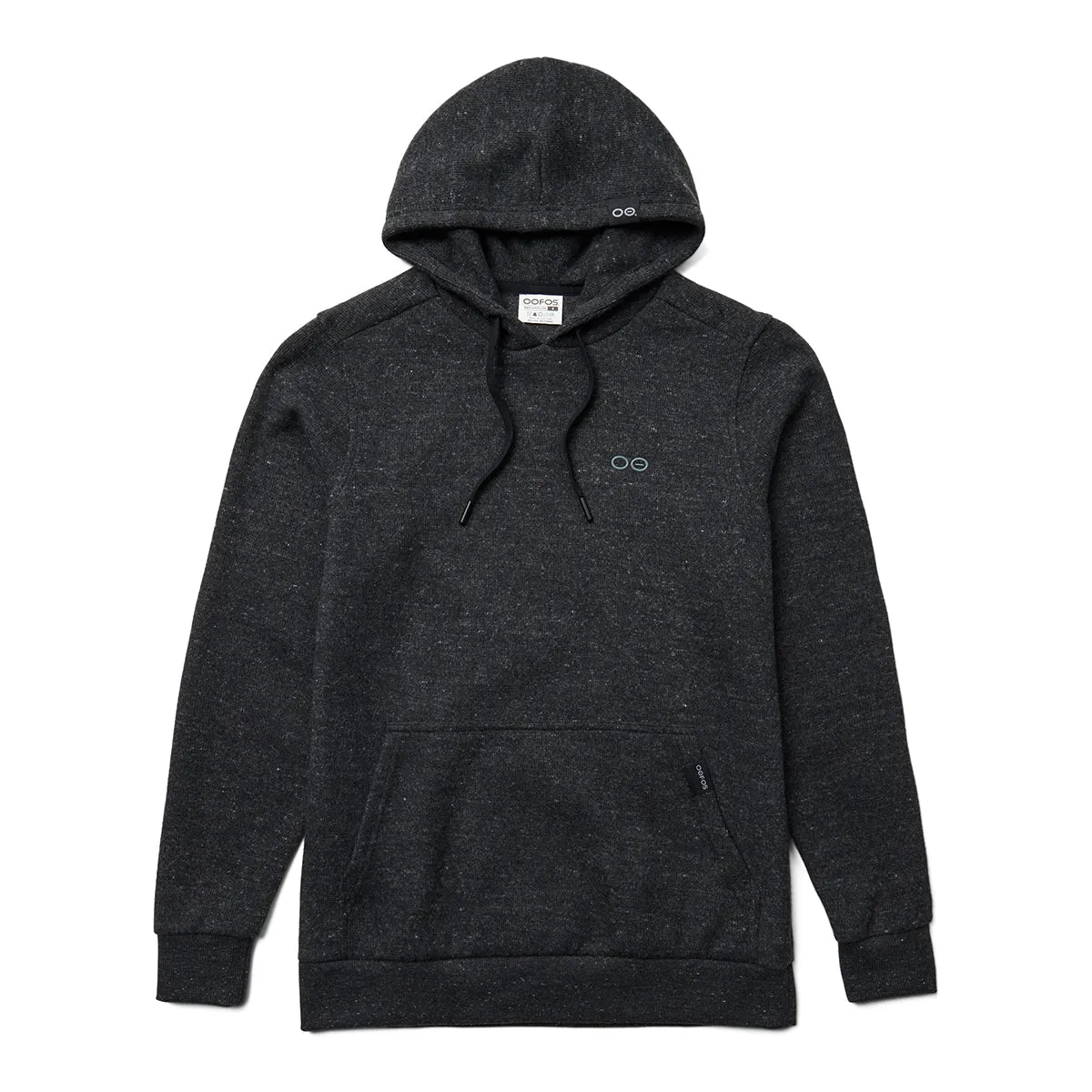 Men's OOmy Knit Hoodie - Dark Charcoal Gray Heather