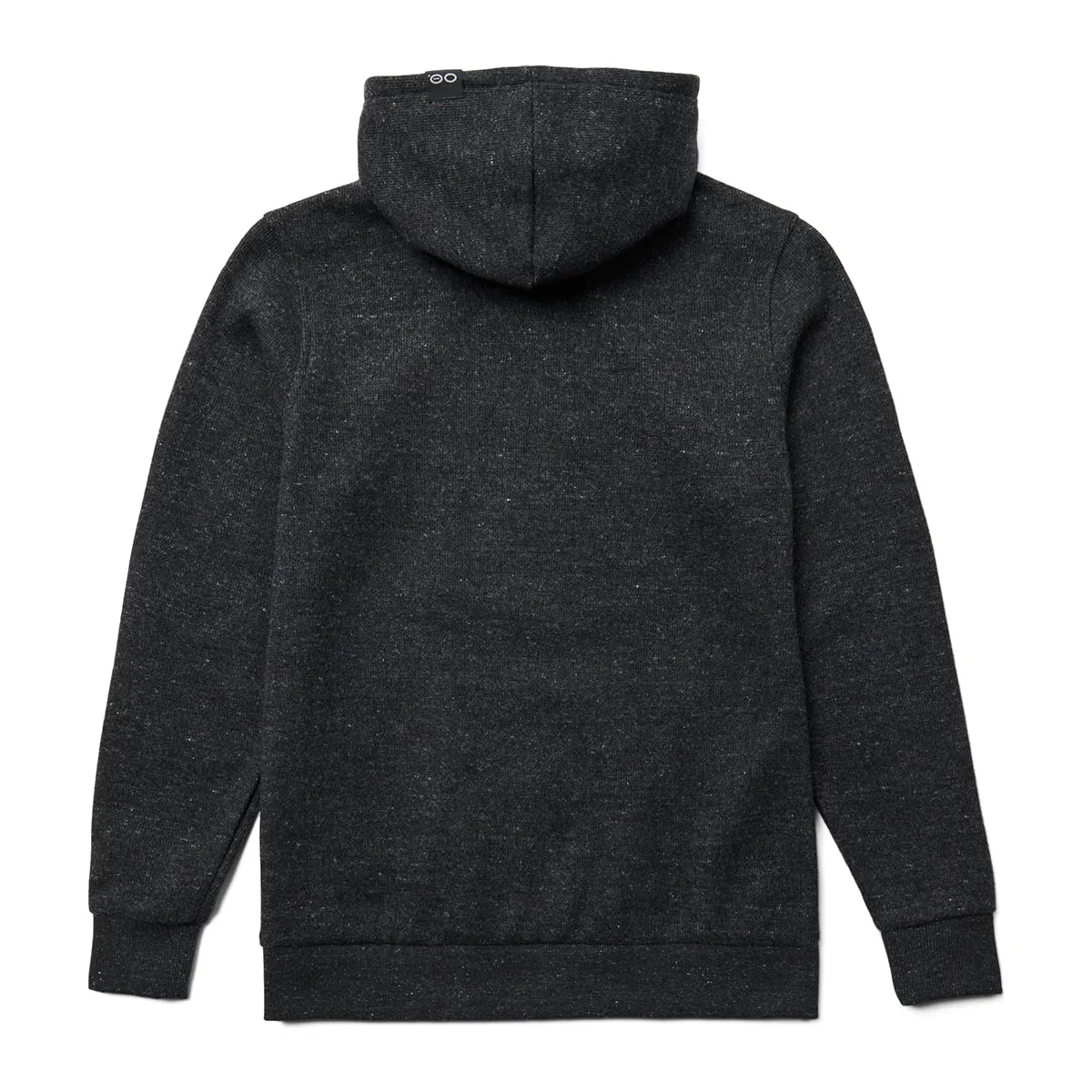 Men's OOmy Knit Hoodie - Dark Charcoal Gray Heather