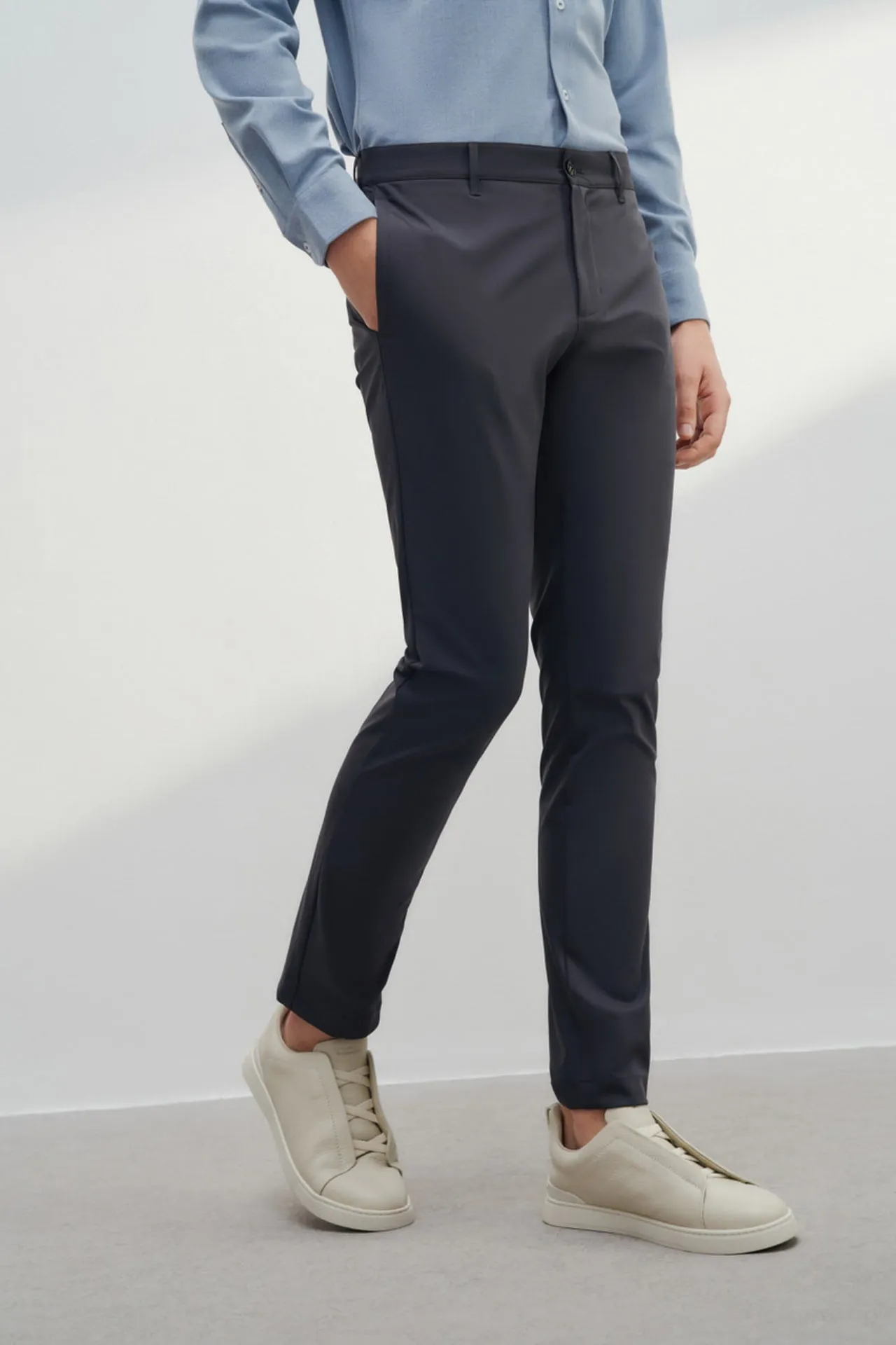 Multi-Way Stretch Extra Slim Fit Casual Pants