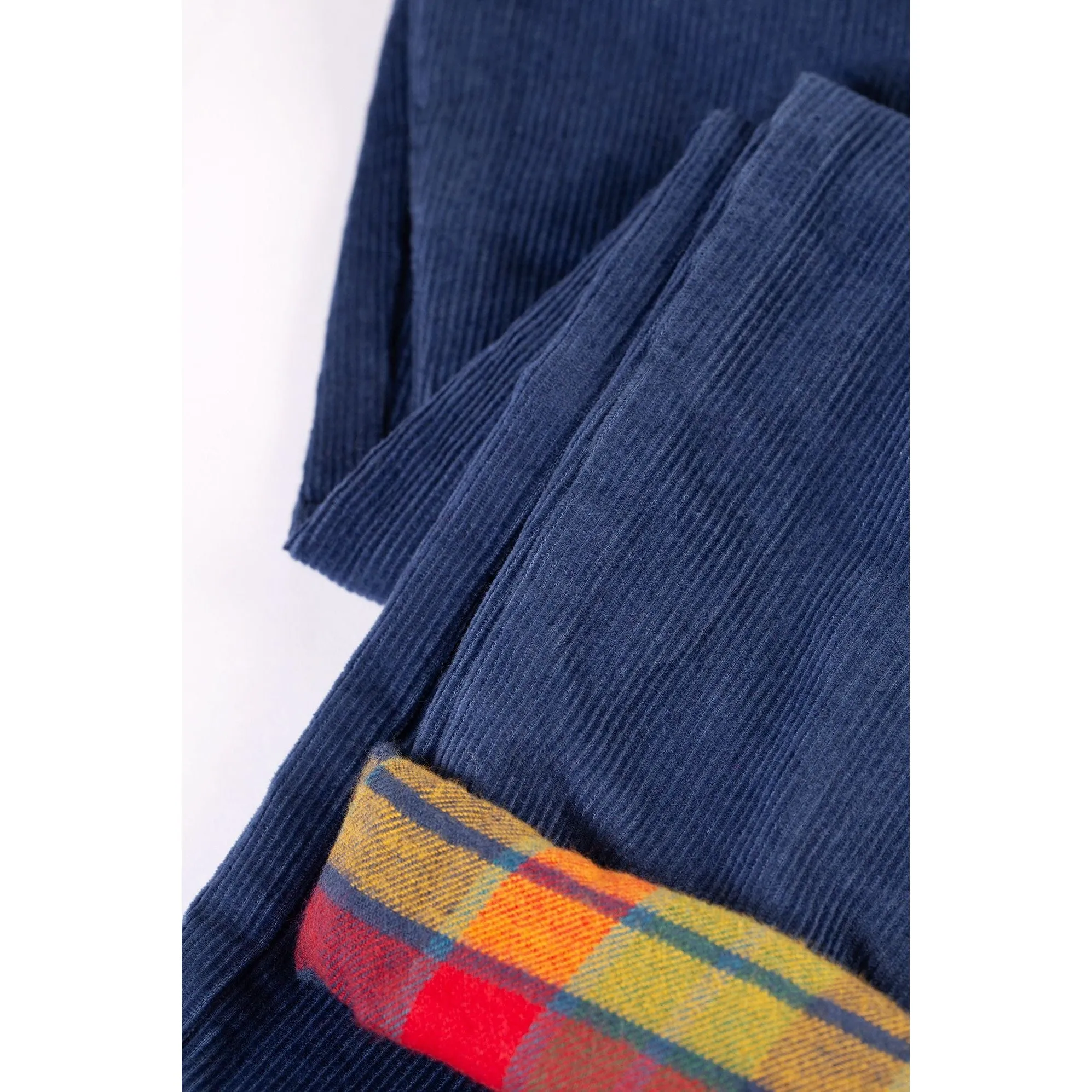 Navy Blue Callum Slim Cords