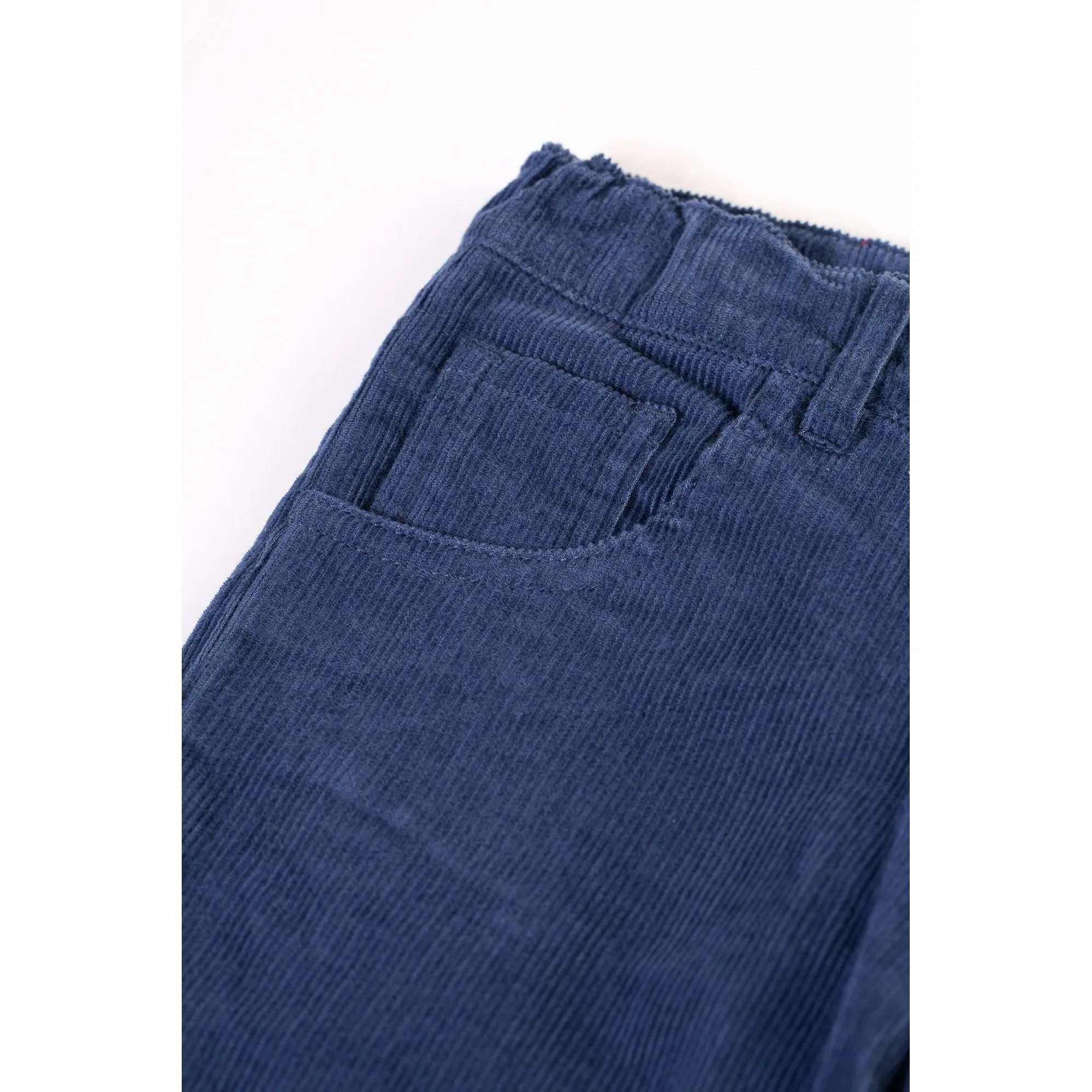 Navy Blue Callum Slim Cords