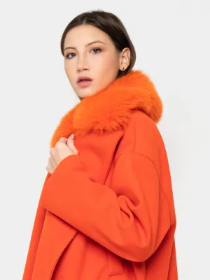 NEWYORK - orange fox collar