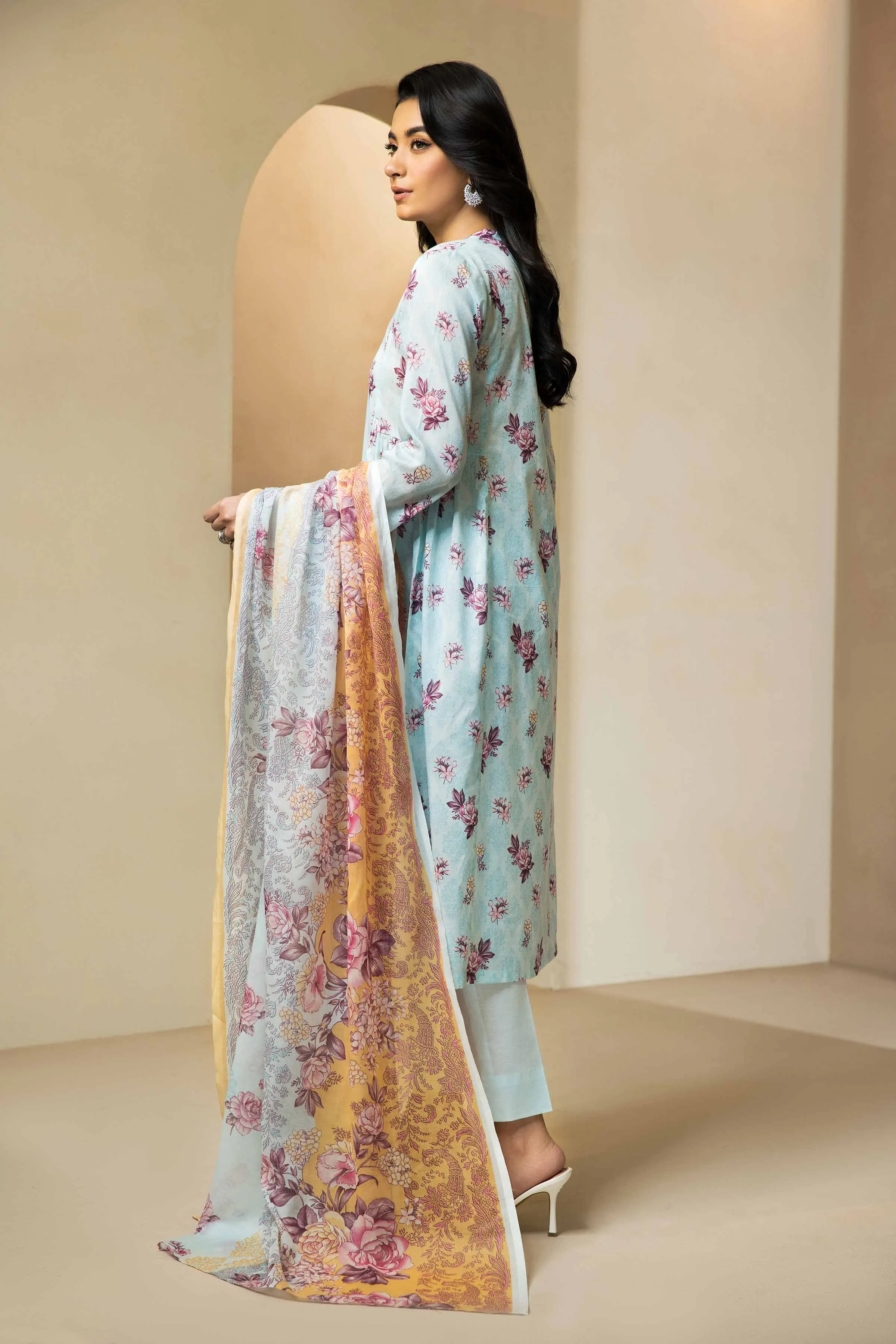 Nishat Linen Spring/Summer – 3 Piece - Printed Lawn Suit - 42301109