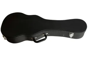 Ohana UCH-24L Black Super Concert Ukulele Hardshell Case