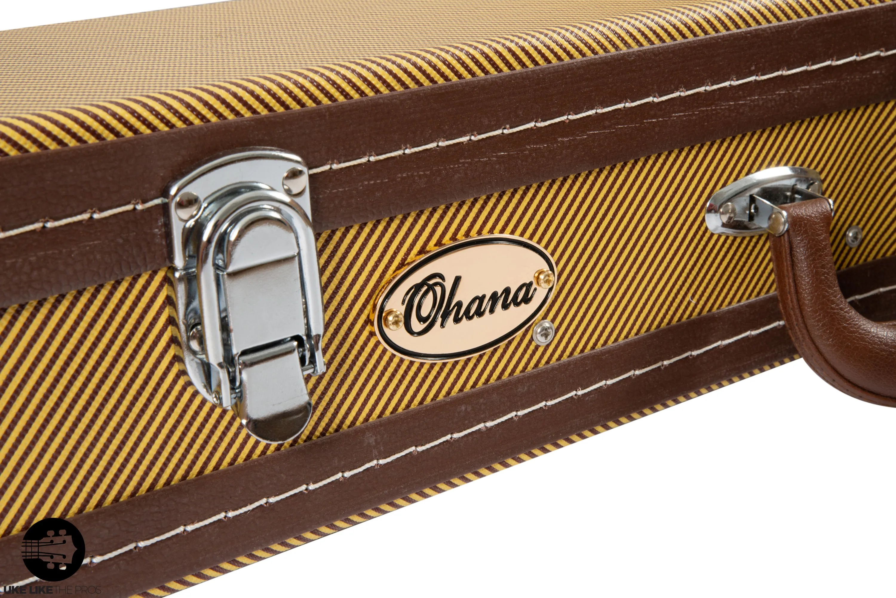 Ohana UCTV-24L Tweed Super Concert Ukulele Hardshell Case