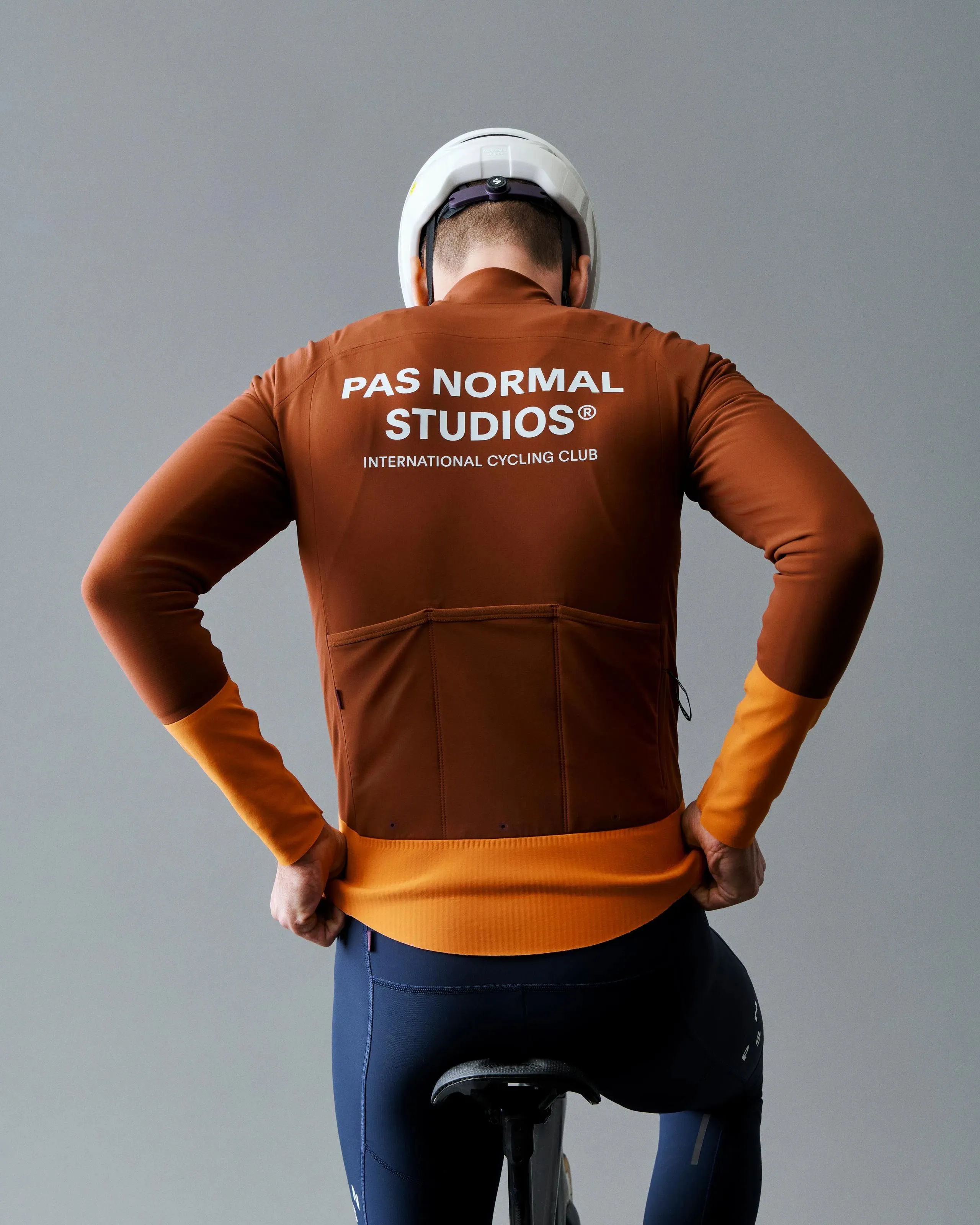 PAS NORMAL STUDIOS Mechanism Thermal Jacket - Mahogany/Dark Orange