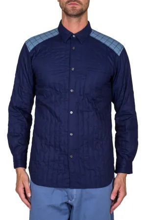 Quilted Check Shirt