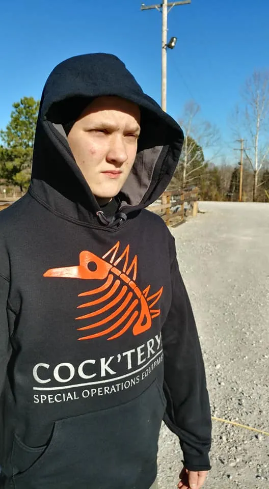 Red/silver Print Cock'teryx Hoodie