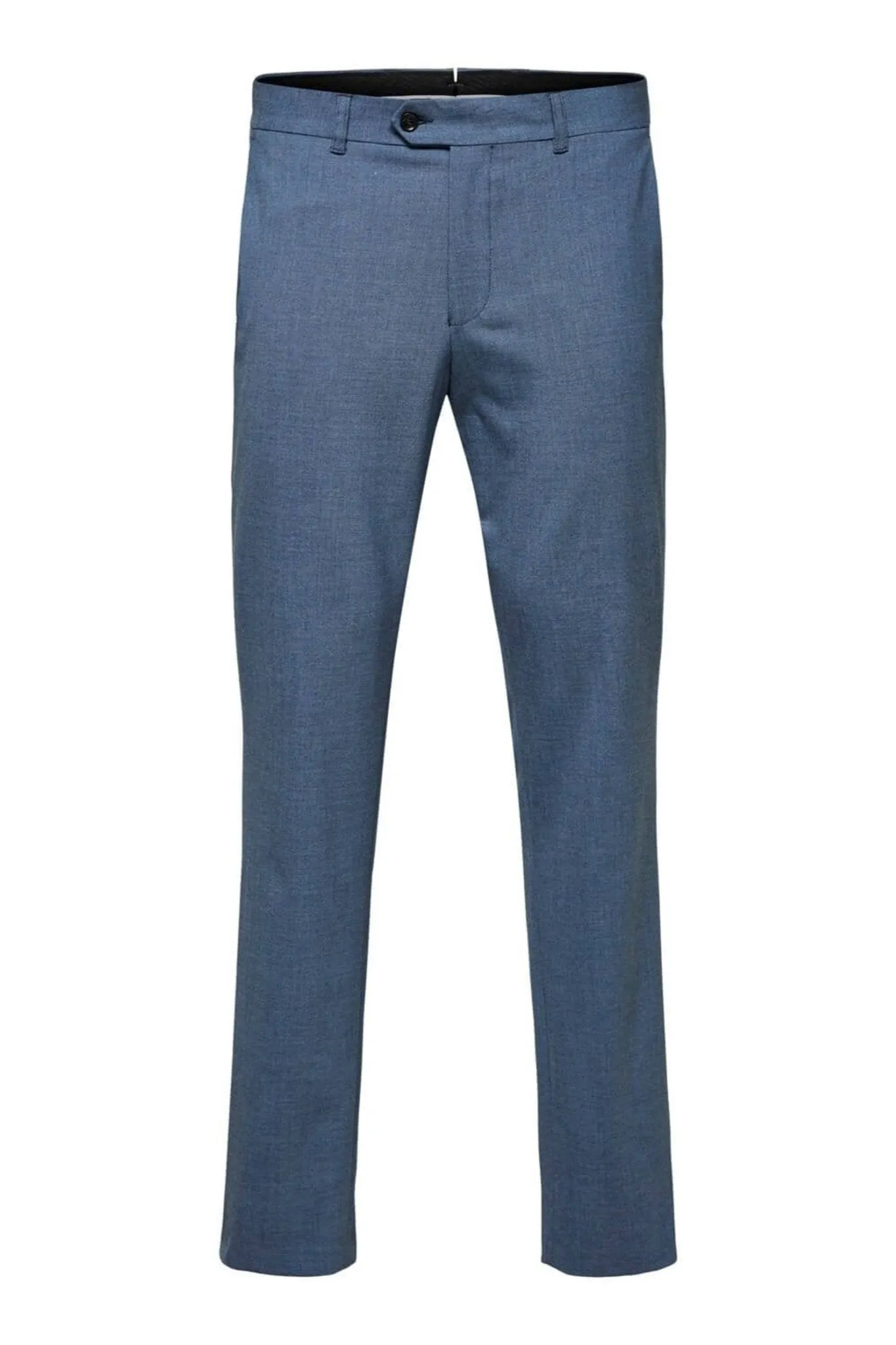 SLHSLIM-CARLO FLEX STRUC TROUSERS B NOOS - Dark blue