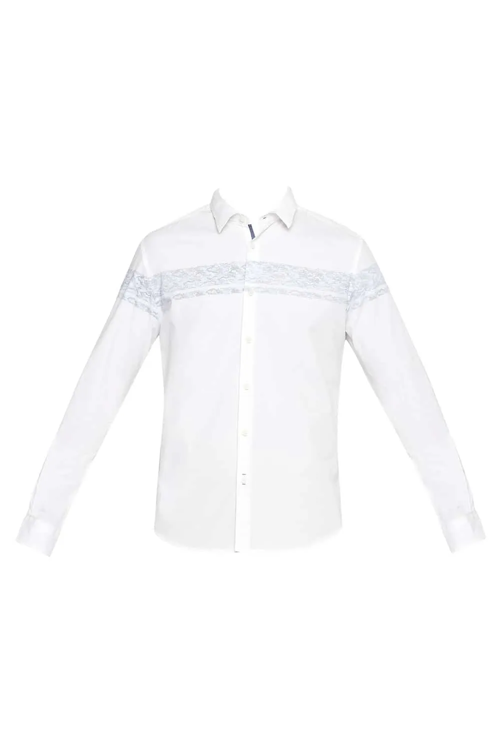 Slim Fit Stretch Poplin Shirt