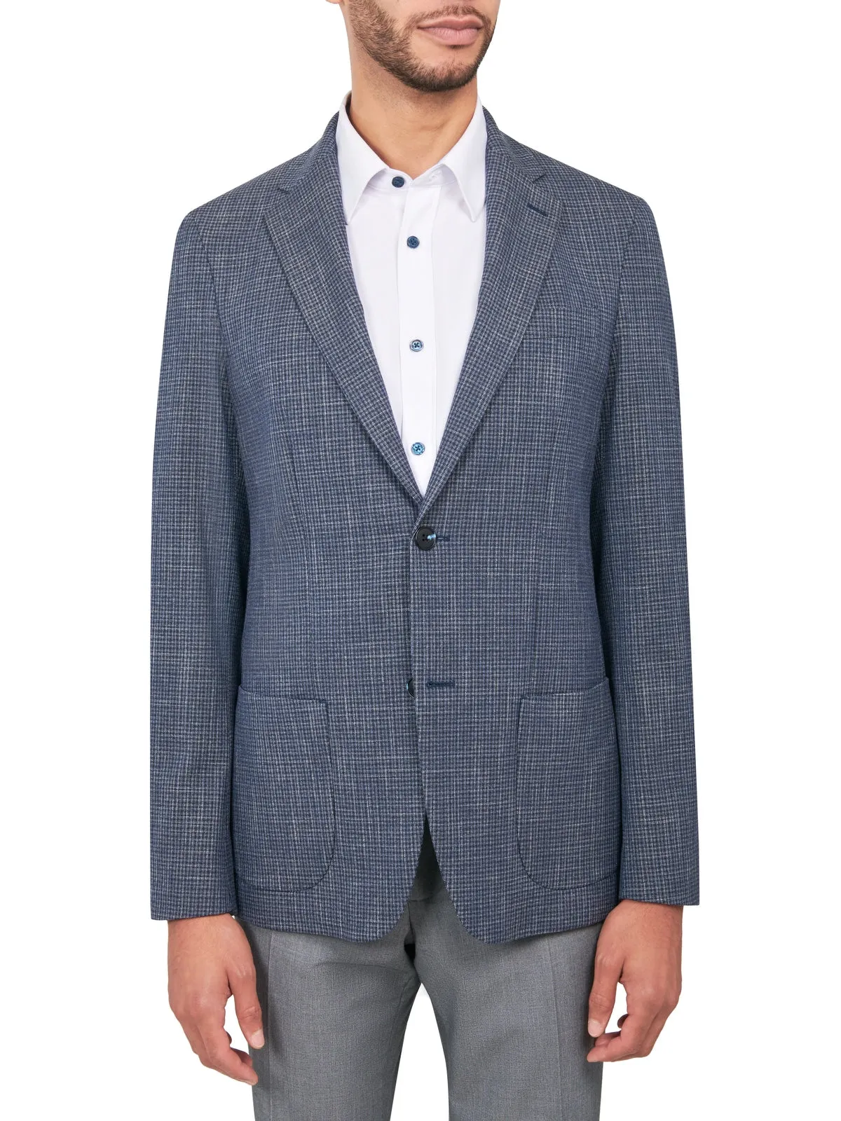 Small Check Sport Coat