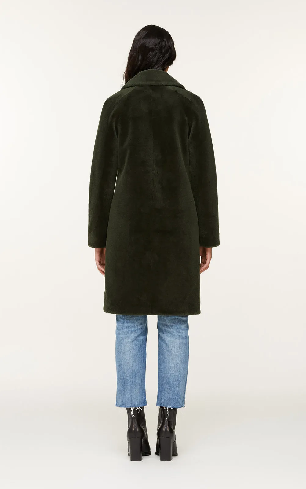 Soia & Kyo - Rubina Wool Coat in Matcha