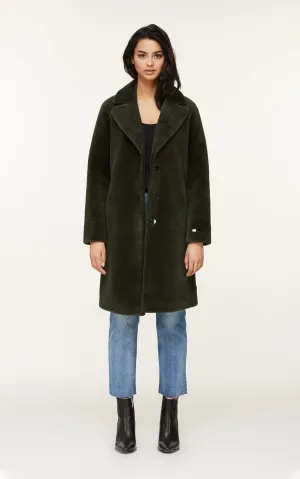 Soia & Kyo - Rubina Wool Coat in Matcha