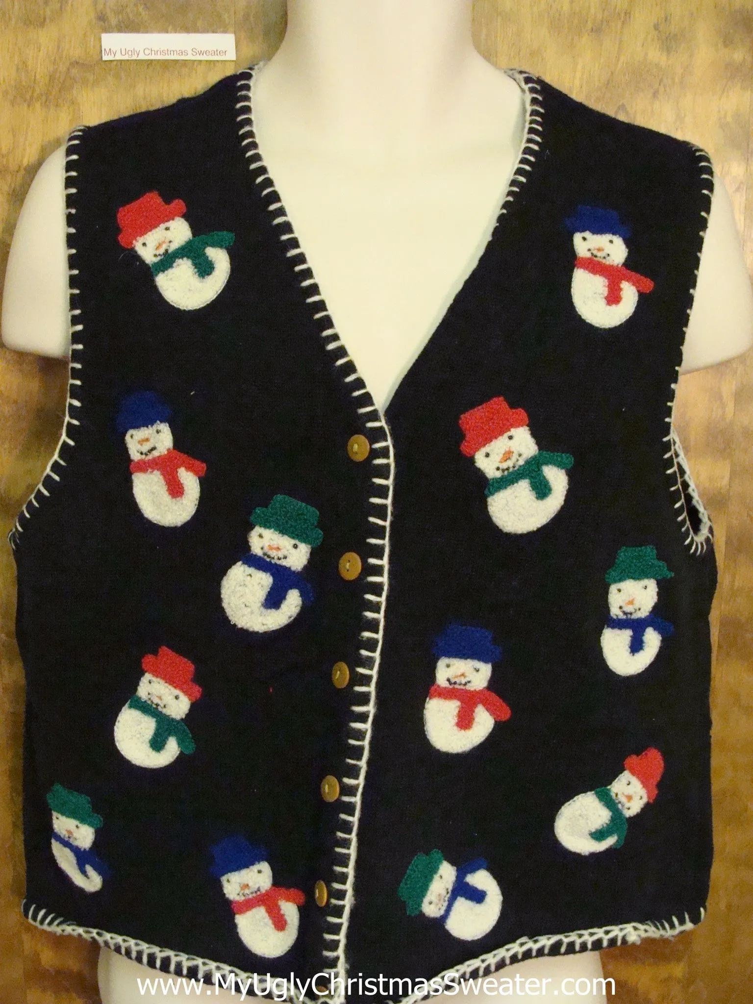 Super Cute Ugly Christmas Sweater Vest