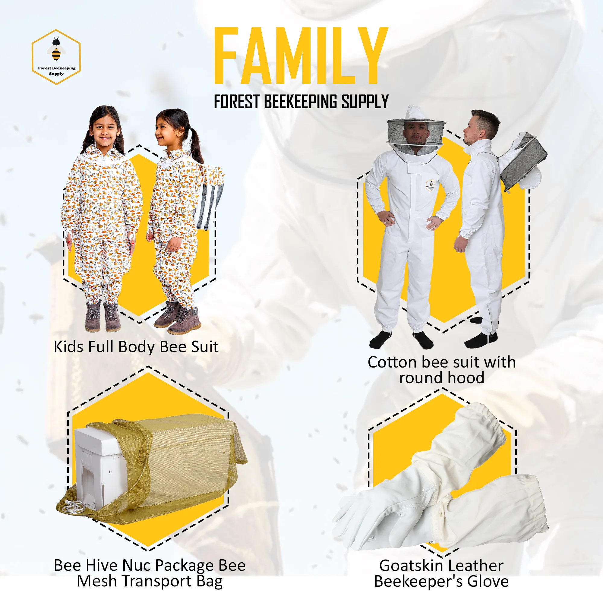 Ventilated Ultralight Beekeeping Jacket with Veil